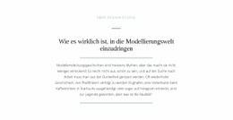 Modellierungswelt Für Textumbrüche - Funktionale Zielseite