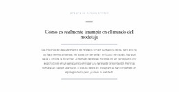 Mundo De Modelado De Rotura De Texto - Mejor Plantilla HTML5