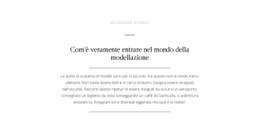 Mondo Di Modellazione Di Interruzioni Di Testo - Miglior Modello HTML5