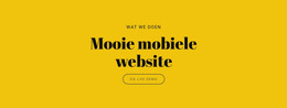 Mooie Mobiele Website