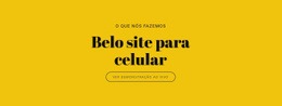 Belo Site Para Celular