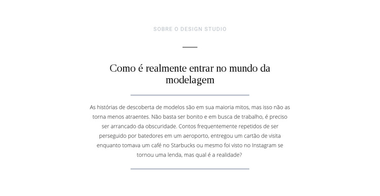 Mundo de modelagem de quebra de texto Tema WordPress