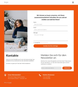 Kontaktseite Des Innenstudios – Beste CSS-Vorlage