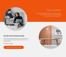 De Fullservice Interieurstudio - Prachtig WordPress-Thema