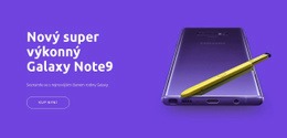 Galaxy Note9 Šablona Návrhu