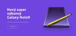 Bezplatný Webový Design Pro Galaxy Note9