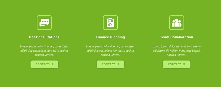 Strategy and consulting services CSS Template