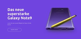 Galaxy Note9 - Builder HTML