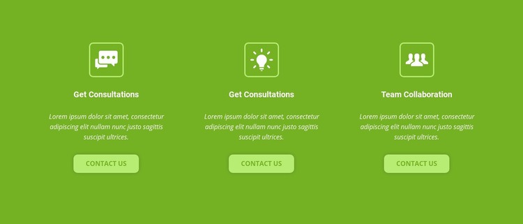 Strategy and consulting services Elementor Template Alternative
