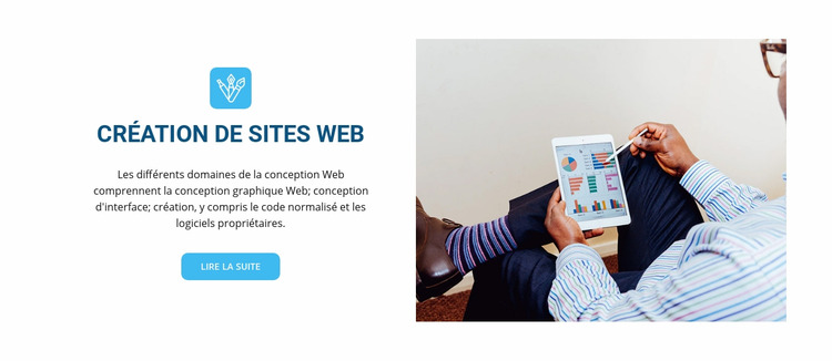 création de sites web Modèle Joomla