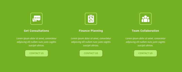 Strategy and consulting services HTML Template