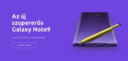 Többcélú WordPress Téma A Következőhöz: Galaxy Note9