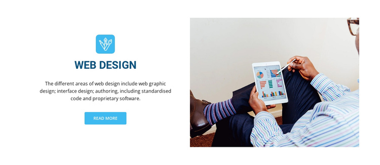 Web design One Page Template