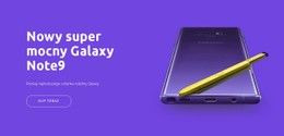 Galaxy Note9 Szablon Projektu