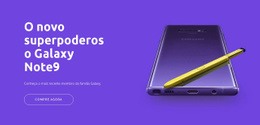 Web Design Gratuito Para Galaxy Note9