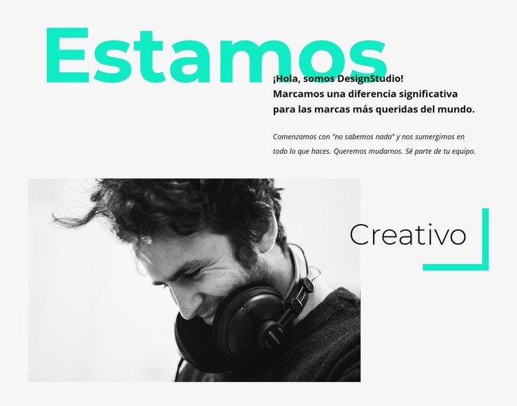 Frontera creativa Creador de sitios web HTML