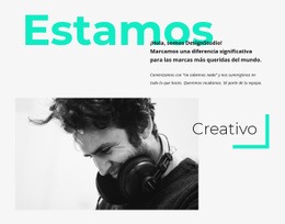 Plantilla HTML5 Multipropósito Para Frontera Creativa