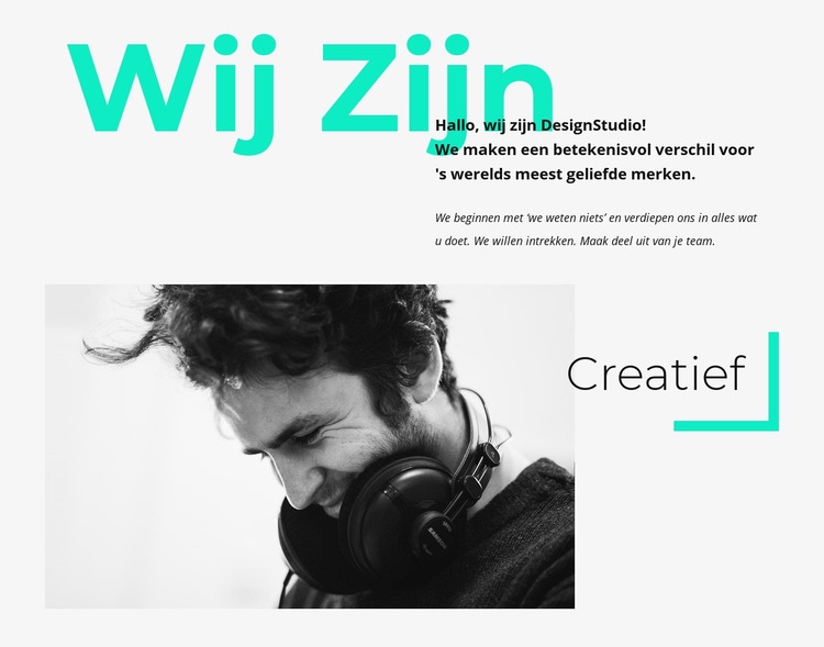 Grens Creatief Website ontwerp