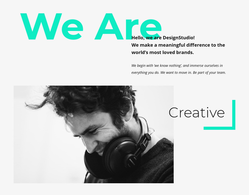 Border Creative Web Page Design