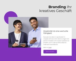 Kostenlose Online-Vorlage Für Branding Ihres Kreativen Unternehmens