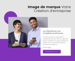 Une Conception De Site Web Exclusive Pour Marquer Votre Entreprise Créative