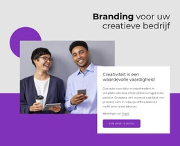 Gratis Online Sjabloon Voor Branding Van Uw Creatieve Bedrijf