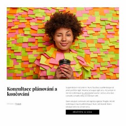 Konzultace Plánování A Koučování – Responzivní Téma WordPress