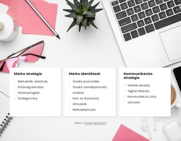 Kisvállalati Márkaépítési Szolgáltatások - Ingyenes HTML-Sablon