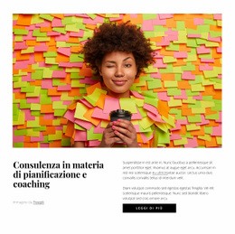 Consulenza Per La Pianificazione E Il Coaching - Generatore Di Siti Web Reattivi