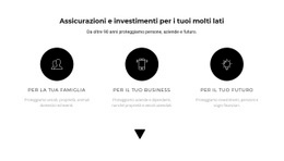 Tre Direzioni Di Lavoro - Modello Di Mockup Del Sito Web