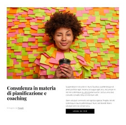Consulenza Per La Pianificazione E Il Coaching: Modello HTML5, Reattivo, Gratuito
