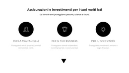 Tre Direzioni Di Lavoro - Modello Web