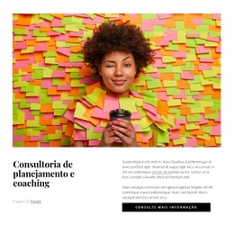 Consultoria De Planejamento E Coaching - Modelo Definitivo De Uma Página