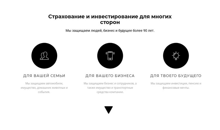 Три направления работы Дизайн сайта