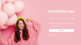 Kontakta Evenemangsföretaget - Inbyggd Cms-Funktionalitet