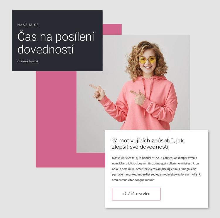 Rozšiřte své znalosti Šablona CSS