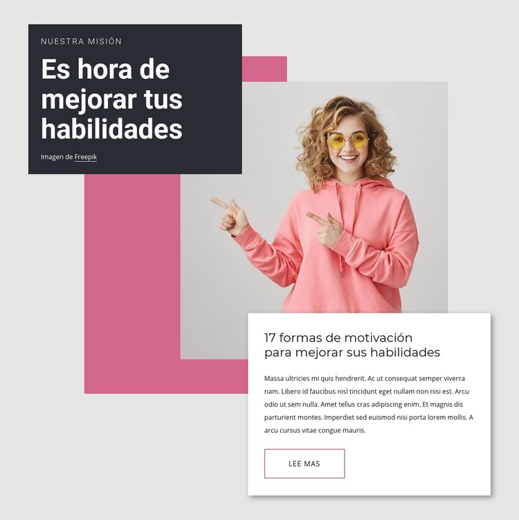 Aumenta tu conocimiento Plantilla CSS