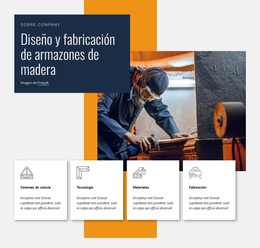 Descargar El Tema De WordPress Para Diseño De Estructura De Madera