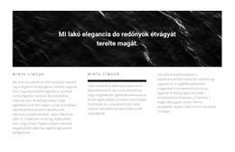 Prémium Webhelytervezés Kép És Szöveg Három Oszlopban Számára