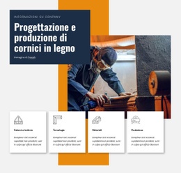 Design Del Telaio In Legno Responsive Gratuito