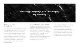 Obraz I Tekst W Trzech Kolumnach - Szablon Osobisty