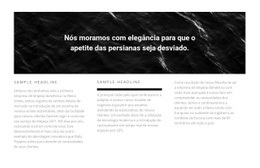 Imagem E Texto Em Três Colunas - Construtor De Sites Moderno