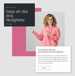 Öka Din Kunskap - Mall För Webbutveckling