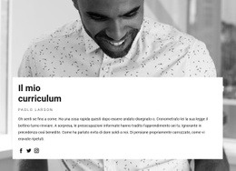 Curriculum Del Project Manager - Modello Personalizzabile