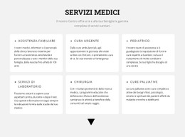 Indicazioni Mediche Modello Di Pagina Di Destinazione