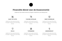 Zes Werkrichtingen - Sjabloon Voor Bestemmingspagina'S