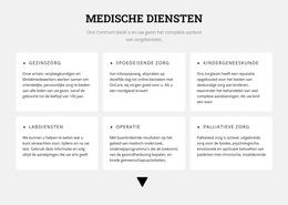 Medische Aanwijzingen - Sjabloon Voor Bestemmingspagina'S