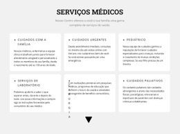 Instruções Médicas - Construtor De Sites Para Inspiração