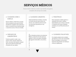 Instruções Médicas - HTML Builder Online