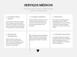 Maquete De Site Gratuita Para Instruções Médicas